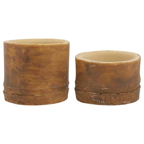 POPETPOP 2Pcs Alimentadores de Bambu Bacia Bacias de Água Para Animais de Estimação para Aranha Tart