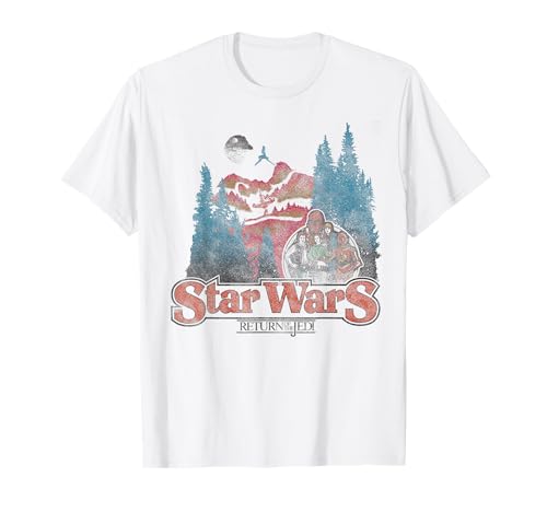 T-shirt Star Wars Return of the Jedi souvenir nostalgique d'Endor
