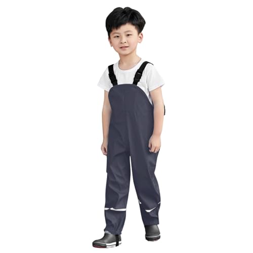 Kids Boys Girls Rain Pants Water-Proof Rain Trousers Mud Dirty Proof Rain Pant Rain Jumpsuits4