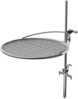 Breeo Outpost 24 Campfire Grill | Heavy Duty 100% Stainless Steel | Made in America