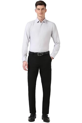 Image of Peter England Mens Polycotton Slim Fit Shirt