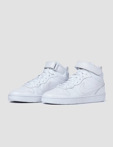 Image of Nike Unisex Kids' Court Borough Mid 2 Shoes - Boys Girls Toddlers & Baby Sneakers