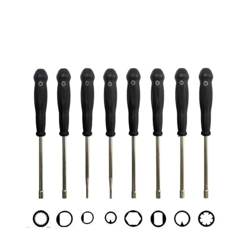 Kit réparation carburateur universel avec tournevis de réglage tronçonneuse et moto