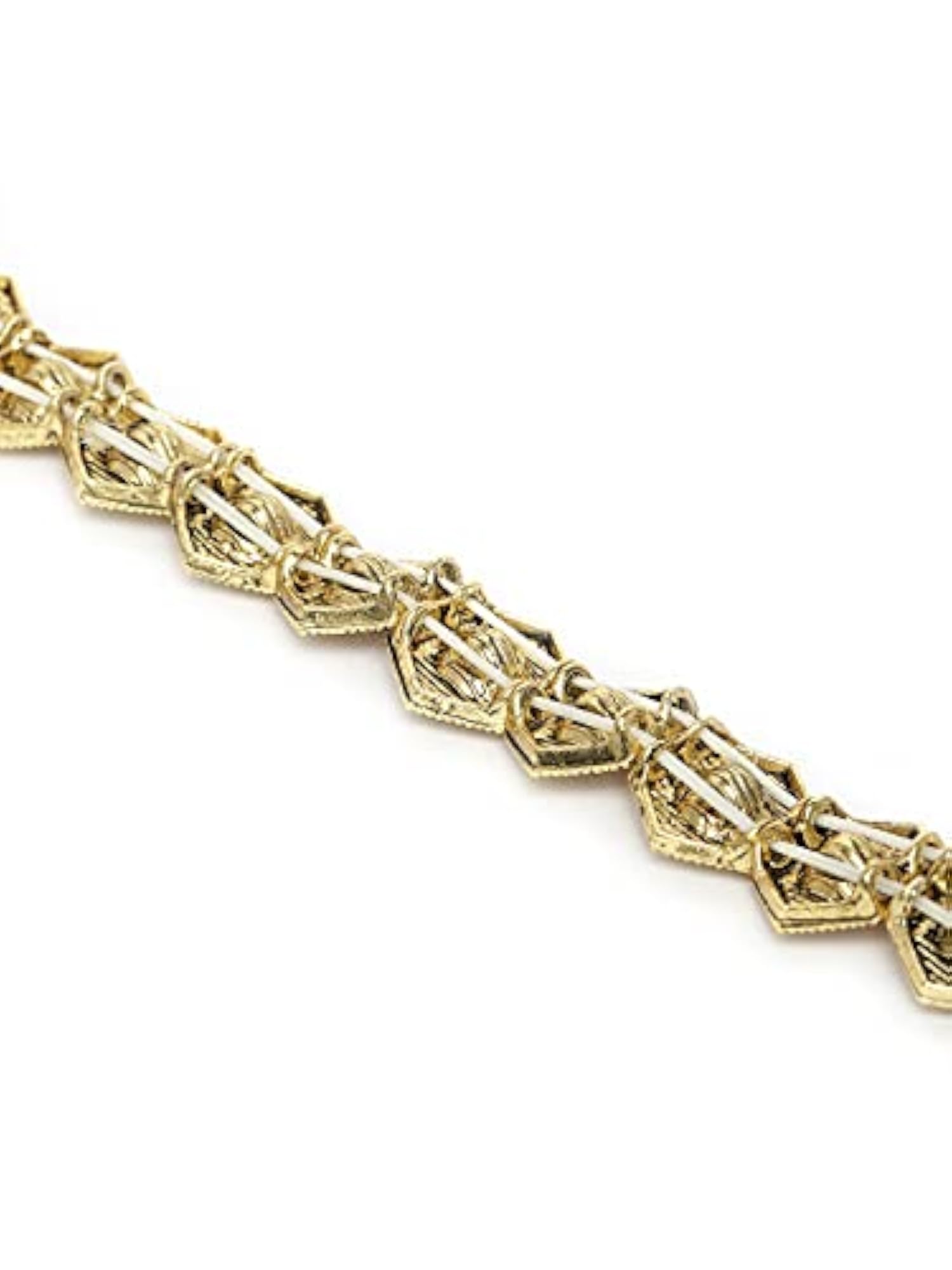 Gold-Plated AD-Studded Handcrafted Jewellery Set