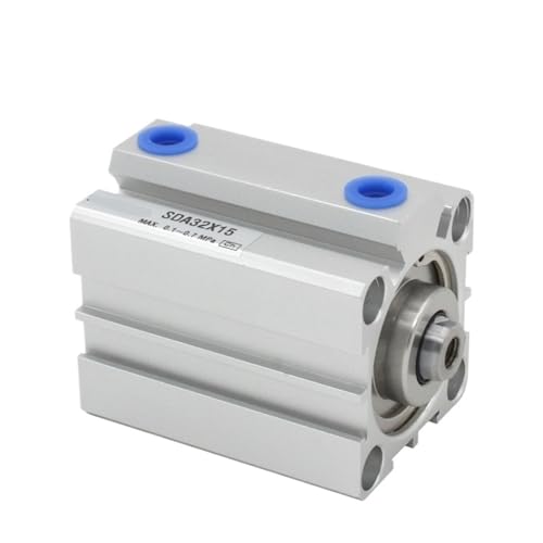 Vérin pneumatique compact SDA80X10 de 80mm à double effet - 2