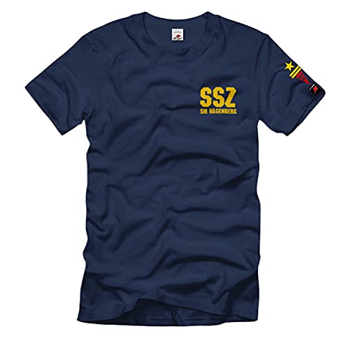T-shirt NVA DDR Copytec SSZ SM Hagenberg 38153 bleu foncé XL pour passionnés d'histoire militaire