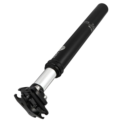 Tige de selle suspendue hydraulique VTT route fixie noire