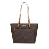 Michael Kors Jet Sest Travel - Bolso de mano doble bolsillo (tamaño mediano), 33 x 30 x 12 cm, Cuero