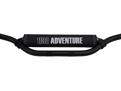 Coussinet de barre KTM 1190 Adventure mousse antichoc et logo blanc