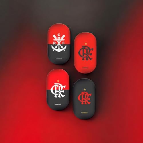 Borracha Retangular Flamengo Blister Com Gular Vermelho Sky Paper