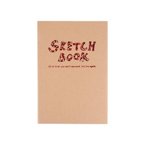 Carnet de croquis portable 200 feuilles papier 80g pour dessin et journal d'étudiant