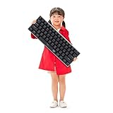 Redragon K605 Alien Giant Mechanical Gaming Keyboard, Super Big 61 Keys & Outemu Blue Switch, RGB LED Backlit Ergonomic Wired Type-C Full Key Conflict Free Anti-Ghosting NKRO Keyboard