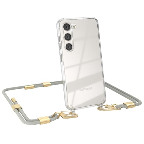 Chaîne pour téléphone portable Galaxy S23 Coque silicone taupe EAZY CASE