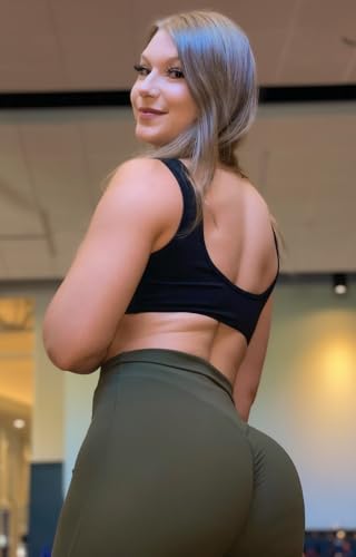 Aoxjox Women's Workout Sports Bras Basic Baddie Fitness Training Gym Bra Yoga Crop Tank4