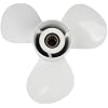 12 1/4" x 9" Propeller Replacement for Yamaha Outboard Engines 40 50 55 60 HP 13 Spline 663-45956-01-EL
