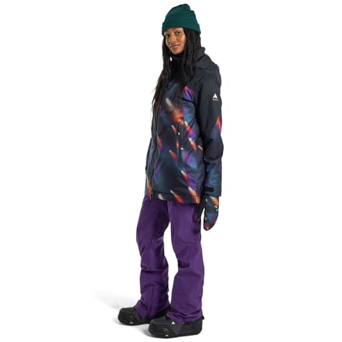 Veste imperméable Burton Lelah True Black dotée d'une isolation chaude
