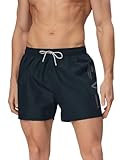 Vita elastica con coulisse EA7 Emporio Armani Costume Boxer Uomo Logo Series 7M002001AF14497 8056643412139 - S Nero Argento S
