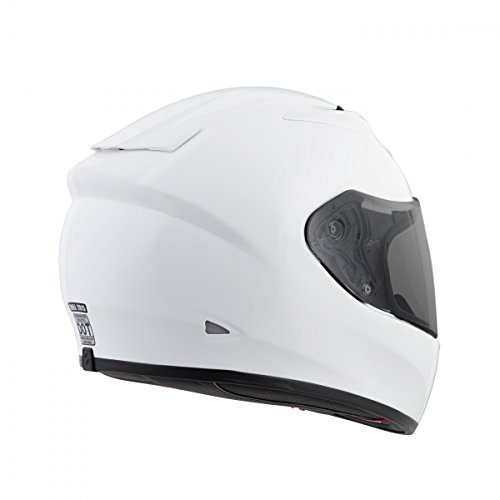 Scorpion EXO-R710 Solid Street Motorcycle Helmet (White, Small)