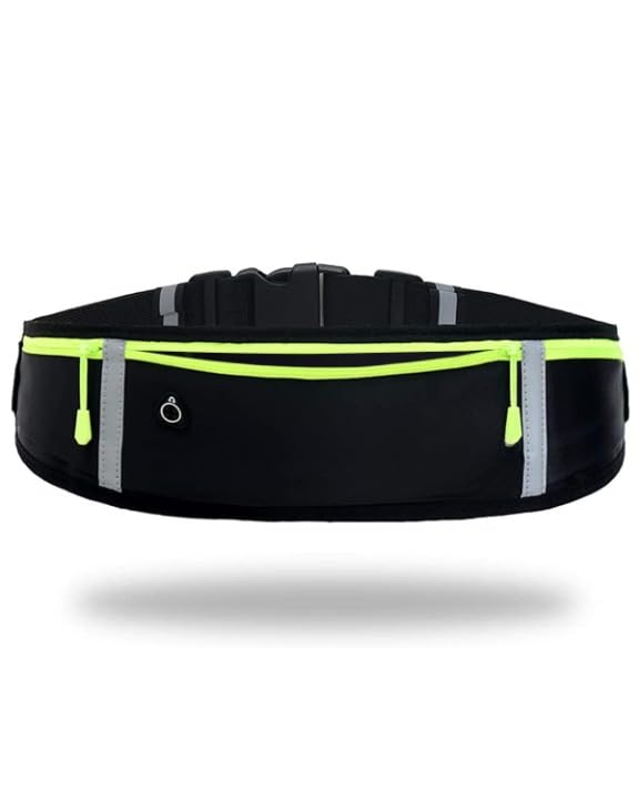 Running Belt Waist Pack for Men & Women – Adjustable Fitness Belt with Zipper Pocket, Reflective Strips, Lightweight Running Pouch for Phone, Keys, Cash, Walking, Jogging, Cycling, Hiking & Travel-image-28