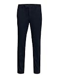 Farbe: Marineblau JACK & JONES Herren JPRSTEVEN Trouser STS Anzughose, Blau (Dark Navy), 52