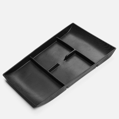 Dynwave Bandeja de armazenamento do console central automático, caixa de armazenamento de braços par