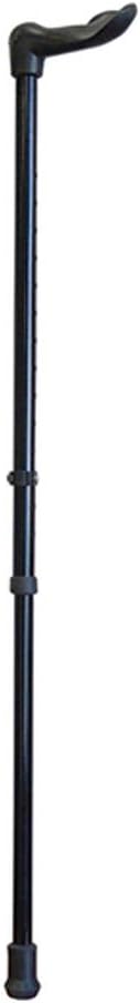 Aidapt Left Handed Adjustable Height Lightweight Walking Stick with Anti Slip Ferrule Foot to Aid Stability and Confidence when Walking Supplied with a Hanging Carry Strap