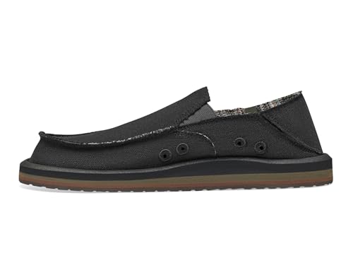 Image of Men's Casual Black Loafers & Slide-Ons by Sanuk