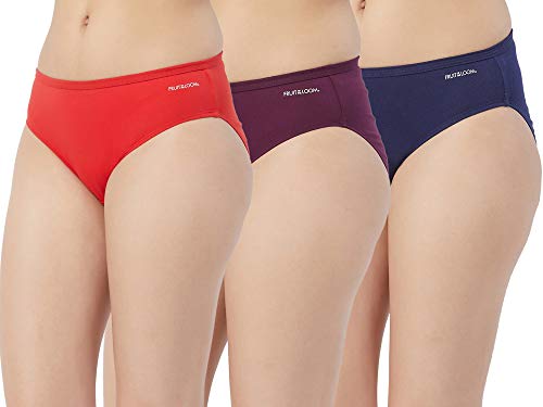 Image of Fruit of the Loom Women's Bikini(Colors and Prints May Vary) (Pack of 3)