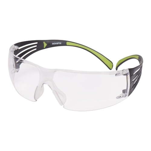 3M SecureFit Schutzbrille SF401AF, klar – Arbeitsschutzbrille mit Anti-Fog- & Anti-Scratch-Beschichtung – Wirkungsvoller UV-Schutz