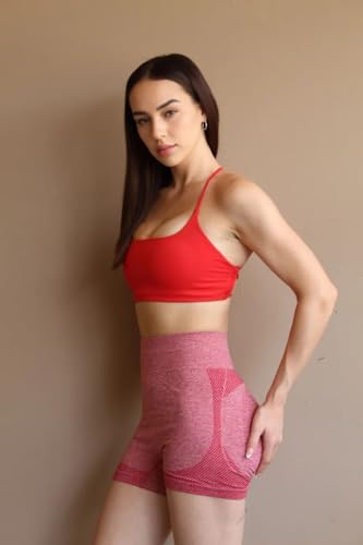 Image of Shoppy Villa Women's Yoga Shorts Spandex|Shapewear Shorts for Women |High Waisted Booty Scrunch Shorts| Workout Shorts for Women