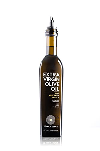 Cobram Estate Extra Virgin Olive Oil 100% Australia Select, First Cold Pressed, Non-GMO 375mL, Keto Friendly High in Antioxidants, Made from Australian Grown Olives