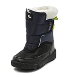 [IFME] 20-4836 (15m～19cm) キッズ ブーツ イフミーパット 撥水 防滑 ネイビー 19.0 cm