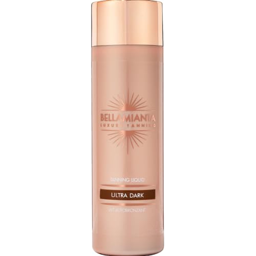 Bellamianta Instant Tanning Liquid Quick Drying, Vegan Fake Tan, Liquid Gold Formula