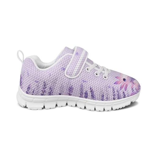 Girls' Athletic Tennis Shoes Cute Slip On Kids Sneakers Running Shoes4