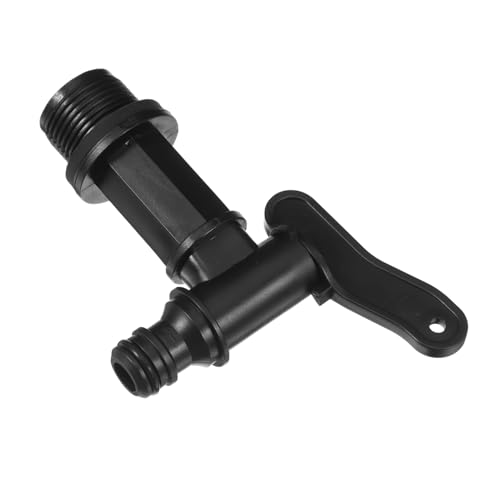 YOSADIER Adaptador de Conector de Agua para Barril de Lluvia Accesorio de Jardín Compatible Instalable sin Herramientas Diseño Material Duradero para Riego