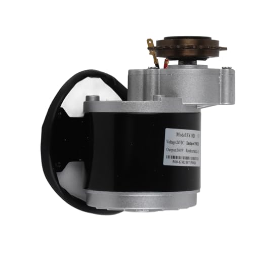 Yechiry Reducción del Engranaje Motor Eléctrico con 16 Dientes, 2500 Rpm de 24V 500W Aleación de...