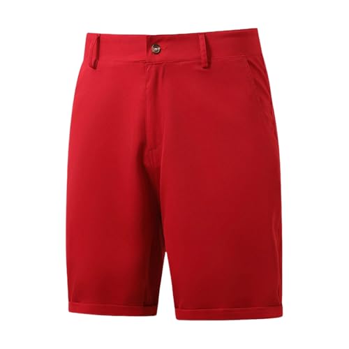 Shorts de travail pour hommes style européen loisirs été coupe droite coton respirant multi-poches
