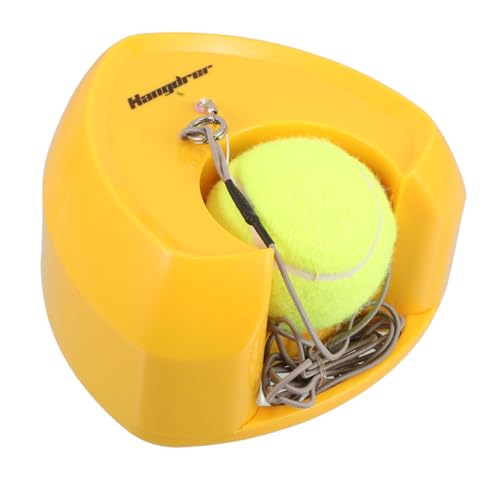 KESYOO Tennis Training Tool with String High Rebound Base for Practice Portable Tennis Rebound Ball Trainer for Self Training and Skill Development