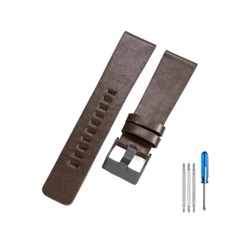 Bracelet de montre étanche et robuste pour grands boîtiers Dz7413 26mm