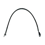 Colour: Black Phobya Adapter 3Pin (Buchse) auf 4Pin PWM (Stecker) 30cm - Schwarz Kabel Lüfterkabel und Adapter