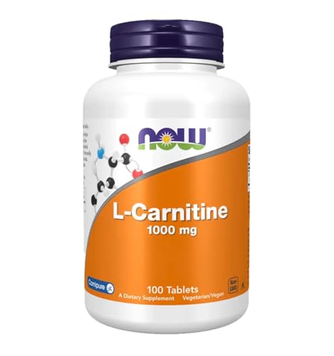 NOW Foods L-Carnitine 1 000 mg 100 Tablets
