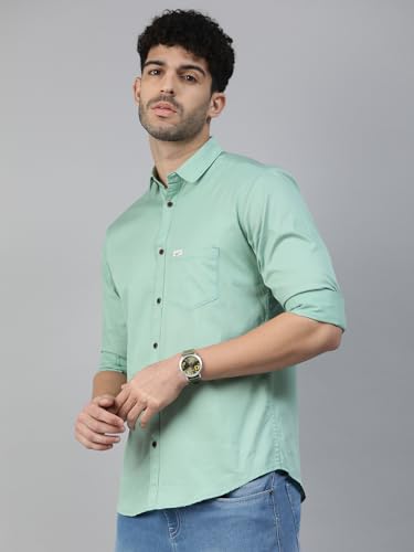 Image of Majestic Man Men Classic Slim Fit Pure Cotton Casual Shirt
