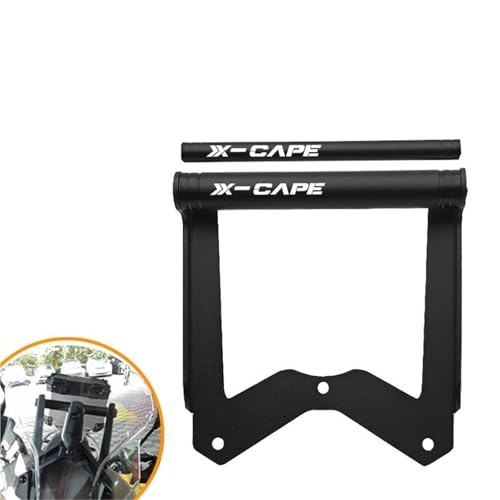 Support telephone Morini X-Cape 650 fixation gps surélevée anti reflets - 2
