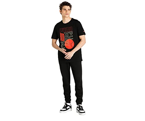 Image of Puma Men's Solid Regular Fit T Shirt