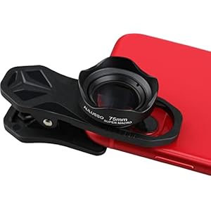75mm Macro Lens,for iPhone,Samsung,Pixel,BlackBerry etc,with Clip,Cell Phone Lens,Detail Lens,Close-up Pictures