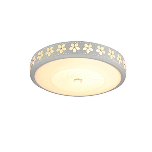 Preisvergleich Produktbild JYDQM Versprechen dimmbare LED-Deckenleuchte Einfache Moderne Höhle-Blumen-förmige Warm Romantische Runde Beleuchtung