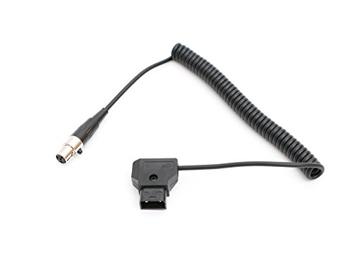 Câble Mini XLR femelle vers D-Tap pour moniteur Tvlogic