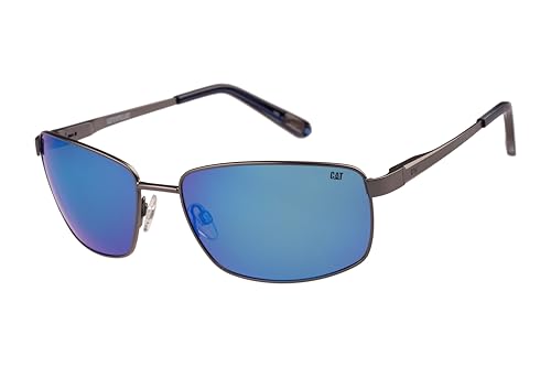 Cat Cts 8027 Polarized 106P Men's Sunglasses Blue Size 60