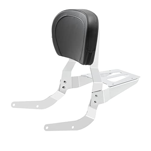 Kinglemc Powersports Sissy Bar With Backrest Luggage Rack For Kawasaki Vulcan Vn1600 Mean Streak Classic Nomad #TOP9