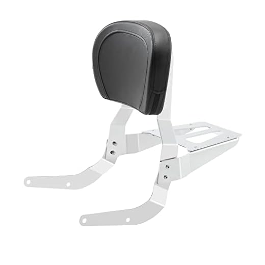 Does kawasaki nomad luggage detach Kinglemc Motorcycle Sissy Bar with Backrest Rack